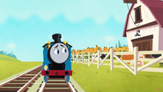 Thomas at the farm