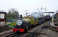 Jock at a Day Out with Thomas event