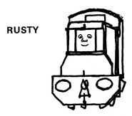 Rusty in The Railway Series: Surprise Packet