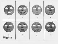 Mighty's faces [46]