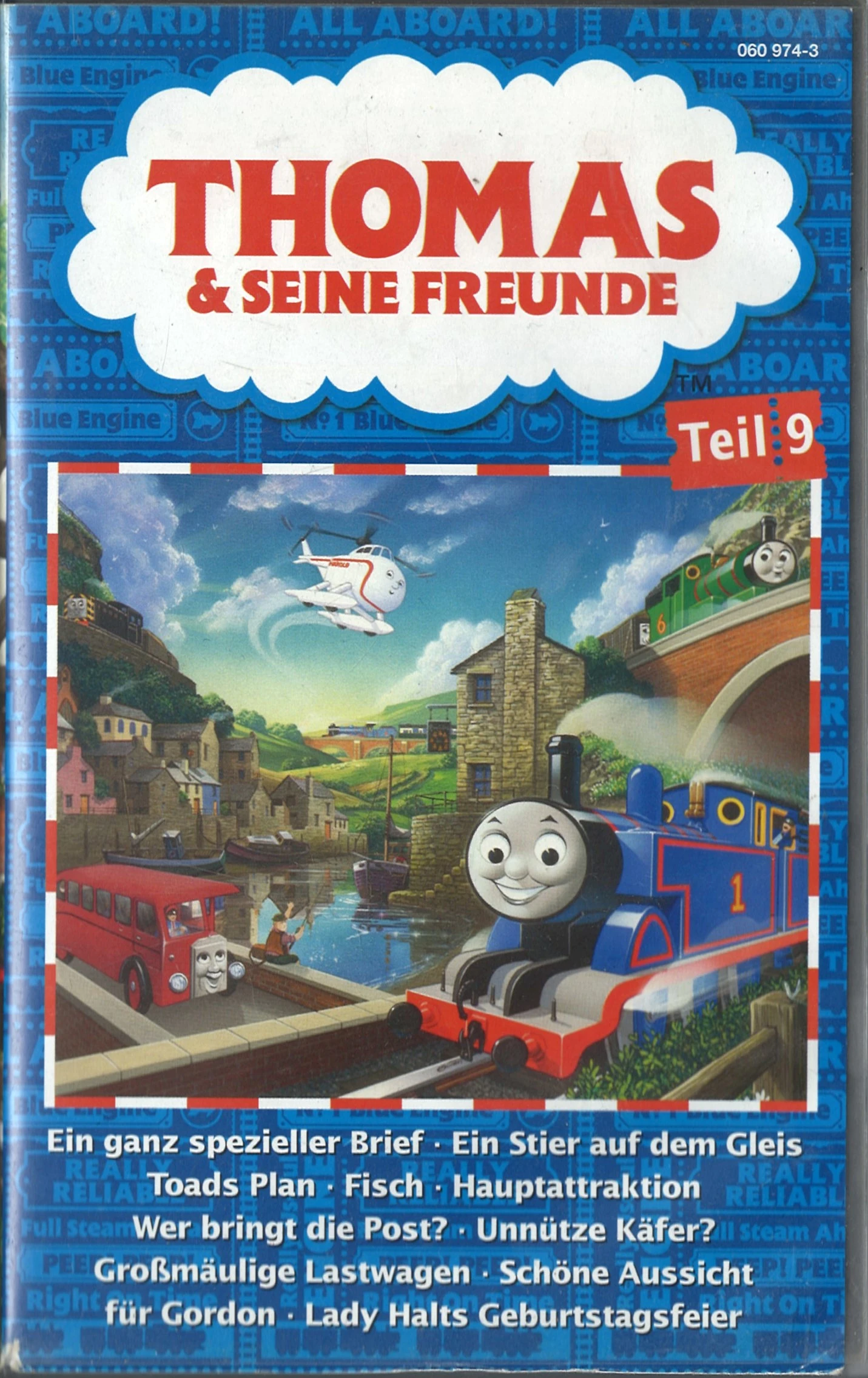 Thomas & Friends Volume 9 (German VHS) | Thomas the Tank Engine