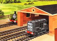 Diesel illustrated by Clive Spong