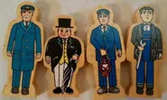 Sir Topham Hatt, 1 Workman, 2 Engineers (1994)