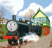 A signalman in a My Thomas Story Library book