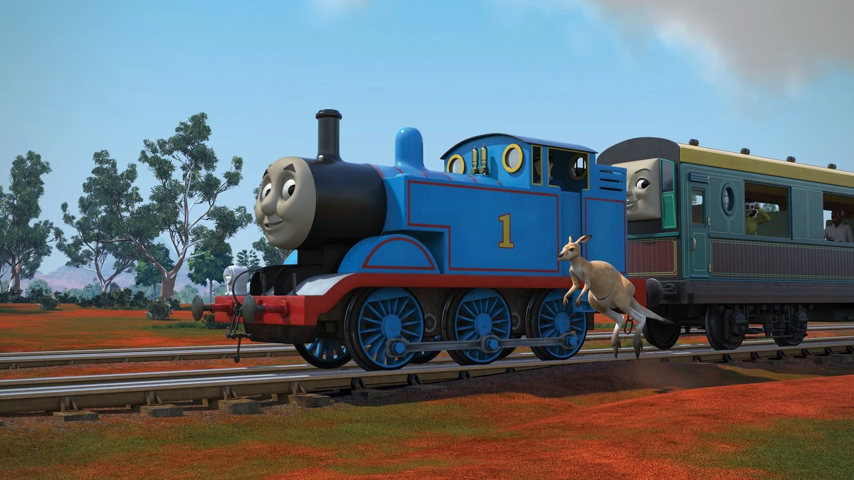 Outback Thomas (magazine story) Thomas the Tank Engine Wiki Fandom