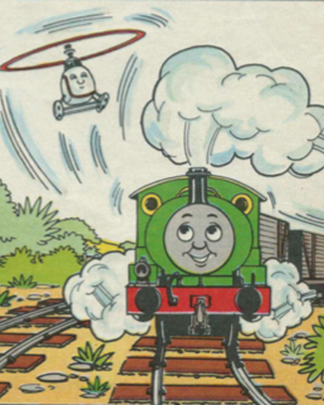 thomas the tank engine percy and harold