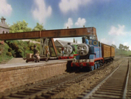 (Note: Henry is smiling as Thomas starts to run away)