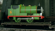 Percy being shunted by Henry