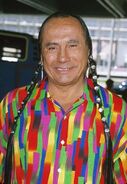 Russell Means at the Premiere in Century City, California