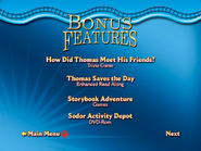 Disc 2 Bonus Features menu