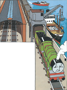 The Flying Kipper in an annual story