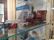 Skarloey's large scale model on display at the Narrow Gauge Railway Museum.