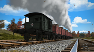 A brake van in Tale of the Brave