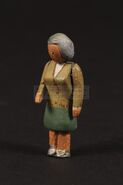 An elderly lady figure from Bulgy Rides Again prior to being sold by The Prop Gallery