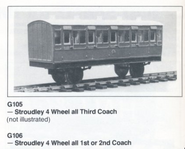 Gauge One Tenmille Stroudley coach