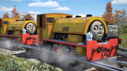 Bill and Ben with Rusty in the twenty-fourth series