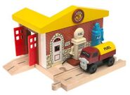 Wooden Railway Sodor Service Station