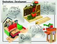 Steamworks Lift & Repair, Castle Crane, Arlesburgh Supply Depot and unreleased destinations