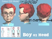 Boy 02 Colour CGI Model Head.jpg (74 KB) The Ginger-haired Boy