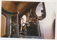 Photos of the real Stepney's cab interior used as reference for Stepney's close-up model