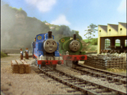 (Note: Thomas with his unused third series alarmed face)