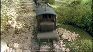 A brake van in the sixth series