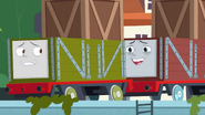 The Troublesome Trucks in the fourth series