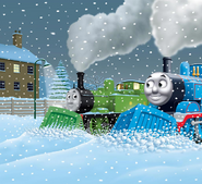 Oliver in an Engine Adventures book
