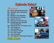 Episode Selection menu