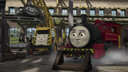 Kevin and Victor in King of the Railway