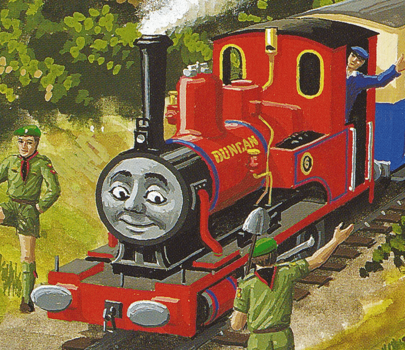 thomas the train duncan