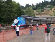 At the Mount Hood Railroad