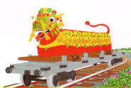 ERTL Chinese Dragon promotional art