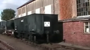 A GWR steel bodied LOCO coal wagon