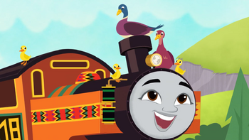 Shomoy James Mitchell, Thomas the Tank Engine Wikia