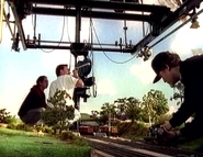 Filming of the fourth series episode, Thomas and the Special Letter