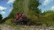 Skarloey derails on a conflat