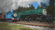 Sam with Thomas