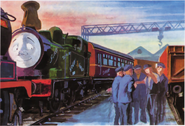 A mineral wagon at Crovan's Gate Works