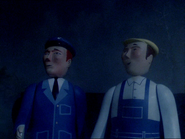 Percy's driver and a signalman