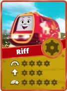 Riff's Racing Card
