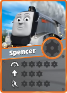 Spencer's Racing Card