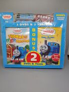 2 Pack with Thomas and the Toy Workshop and Wooden Railway Thomas and Bertie