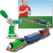 TrackMaster RC Percy with van and brakevan