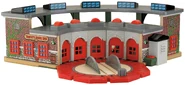 Deluxe Roundhouse with Turntable (with Tidmouth Sheds sign)