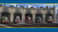 Percy, Gordon, James, Thomas and Henry