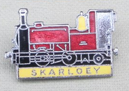 A badge of Skarloey from the Talyllyn Railway