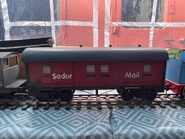 A mail van on display at the second Clearwater Event in 2022