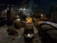 Thomas leaving the docks with The Chinese Dragon
