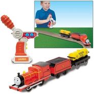 TrackMaster RC James with Fuel Tanker